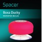 Boxa portabila Spacer Ducky, 3W, Control volum, Bluetooth, Roz